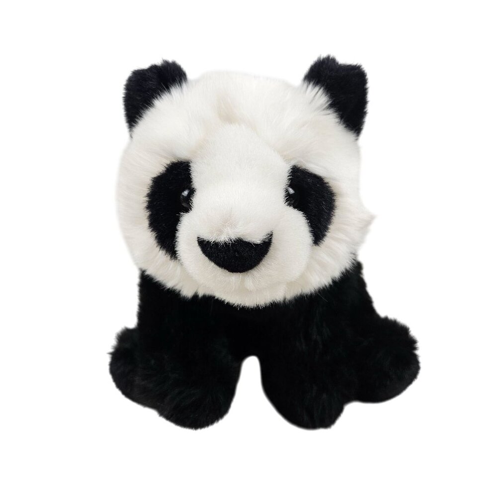 Douglas Panda Bear Stuffed Animal Plush Cuddle Pet Toy Black White 13 inch